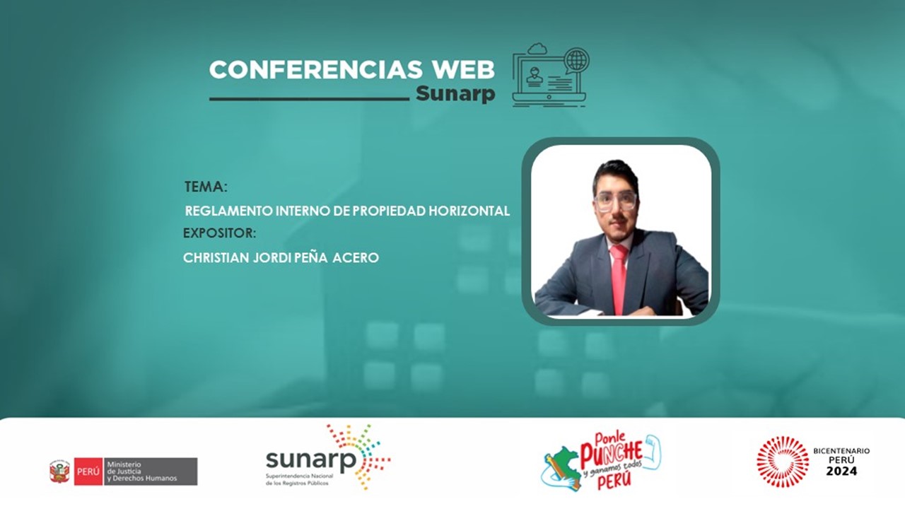 Conferencia Web Sunarp – junio 2024